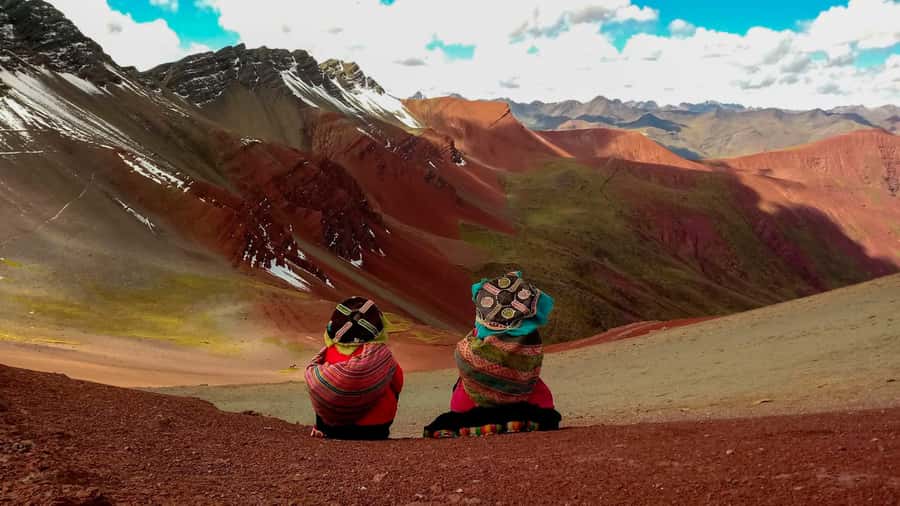 Peru: Rainbow Mountain and Red Valley View Point Tour - Reaching the 5,020-meter summit