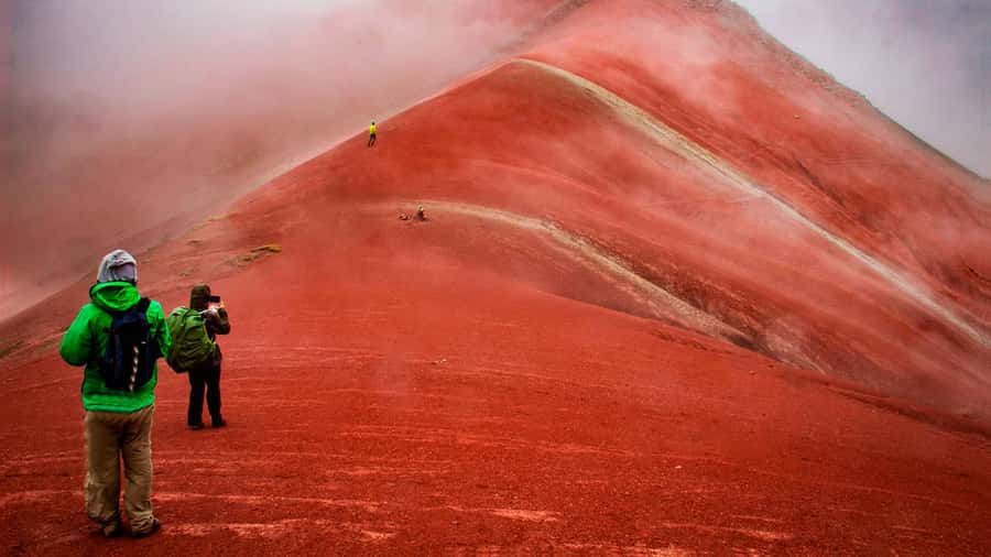 Peru: Rainbow Mountain and Red Valley View Point Tour - The two-hour climb to Vinicunca