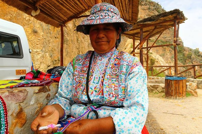 Private Colca Full-Day Tour from Arequipa - La Calera thermal waters for nearly an hour