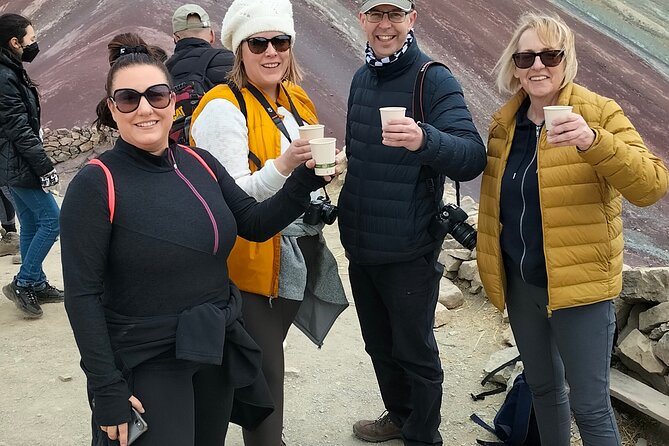 Private Mountain of Colors Tour 7 AM From Cusco - Starting the walk at Llaqto