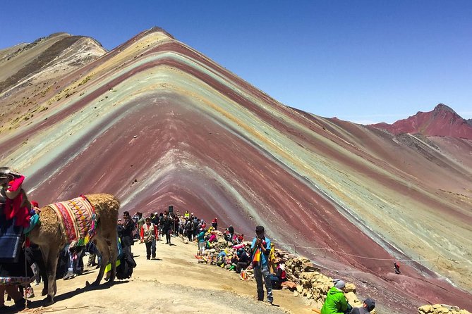 Private Rainbow Mountain Full Day Tour - Reaching the colorful summit