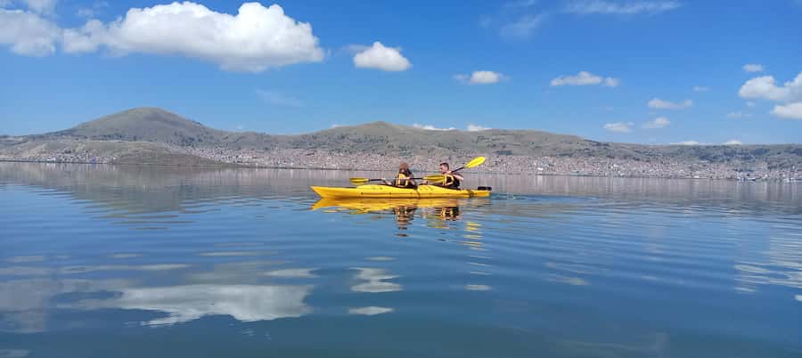 Puno: 2-day Uros Kayak Tour with Homestay at Amantani Island - Meeting the Uros community on floating islands