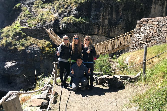 Qarañahui Cave and Qeswachaka Bridge from Cusco - Crossing the Qeswachaka Bridge