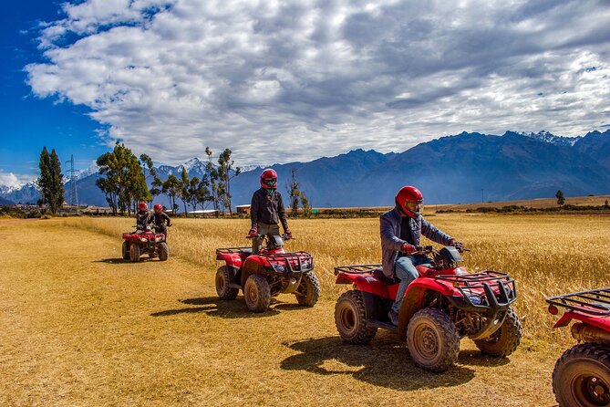 Quad Bike Adventure to Moray and Maras – Small Group - Getting comfortable on the quad bike