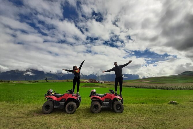 Quad Bike Tour Moray and Maras Salt Mines from Cusco - Cruzpata: learning to handle the Honda ATVs