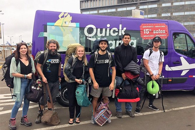 QuickLlama: Door-to-door transfer from Lima Airport to Miraflores - Price and what you actually receive