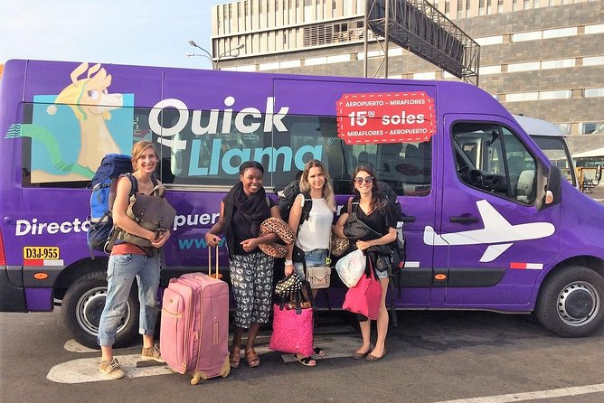 QuickLlama: Door-to-door transfer from Miraflores to Lima Airport - Why this cheap Lima airport transfer works