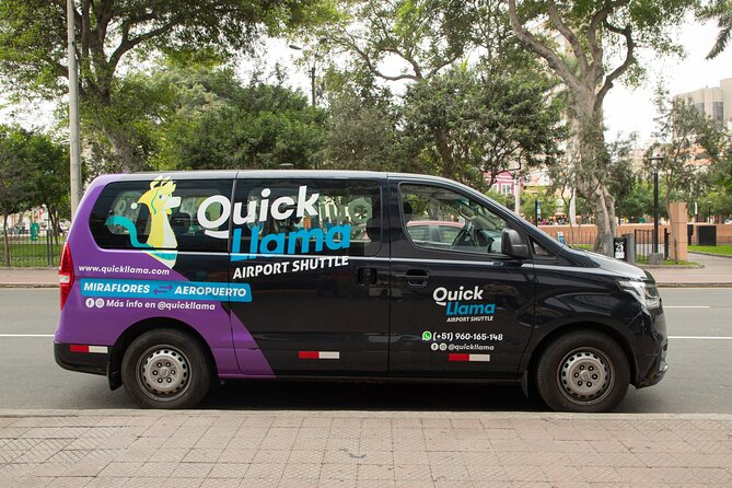 QuickLlama: Door-to-door transfer from Miraflores to Lima Airport - What the van ride is like