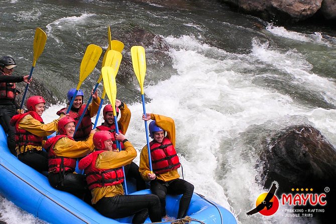 Rafting & Zip line Urubamba River 1 Day - Rafting the Urubamba in changing water