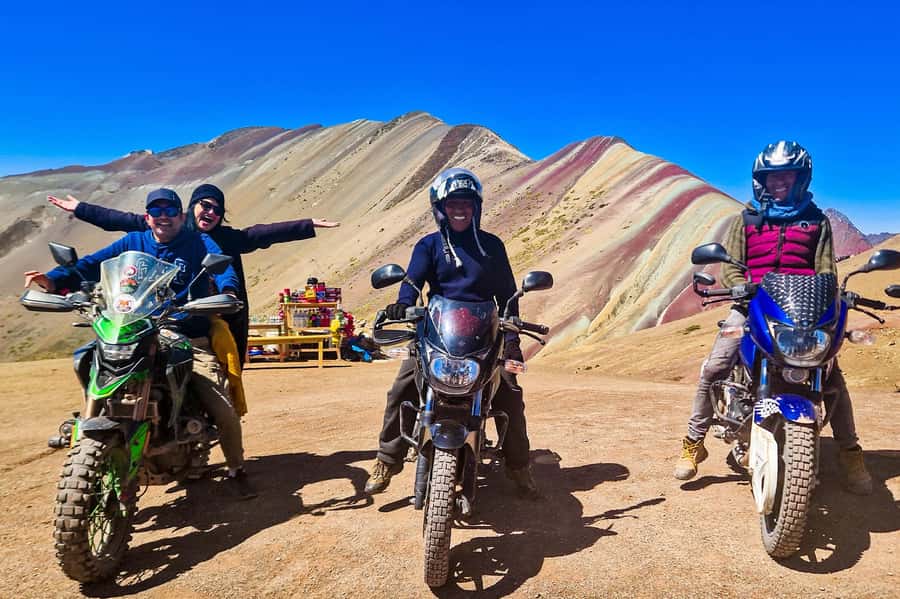 Rainbow Mountain Easy Tour – No Hiking or Driving Needed - Why the motorcycle route matters at Rainbow Mountain