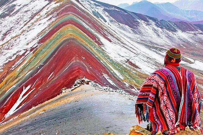 Rainbow Mountain on ATV Adventure, Only 7 Minutes Walk - Seven minutes on foot, then the famous colors