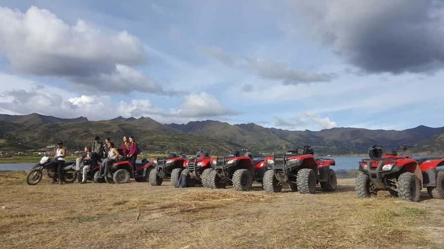 Sacred Valley: Huaypoo Lagoon and Maras by Quad Bike - ATV - Riding toward Huaypo Lagoon