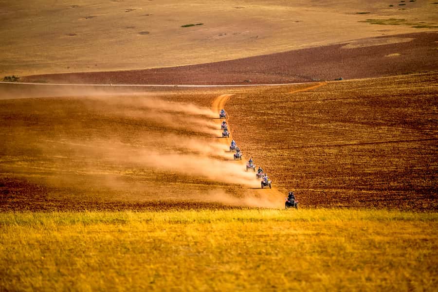 Sacred Valley: Maras & Moray by Quad Bike from Cusco - Riding through Sacred Valley country
