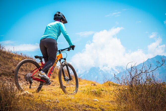 Sacred Valley Maras Moray Private Bike Tour from Cusco - Huaypo Lagoon adds a calmer final view