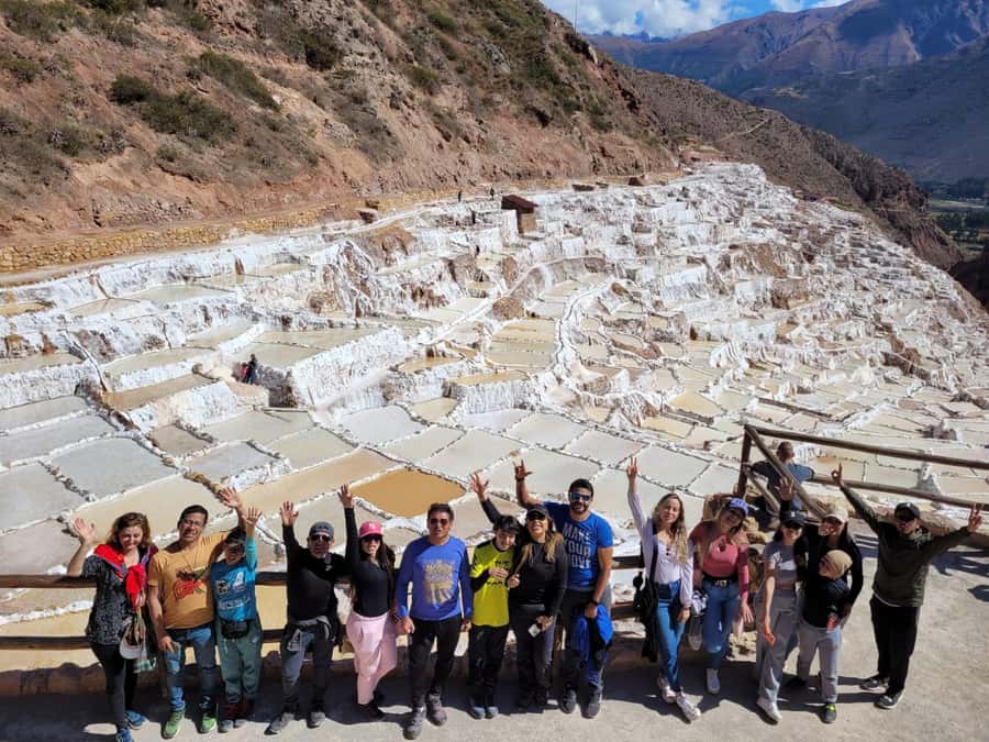 Sacred valley MorayMaras Chinchero Ollantaytambo pisaq 1 day - Maras salt mines and hand-worked production