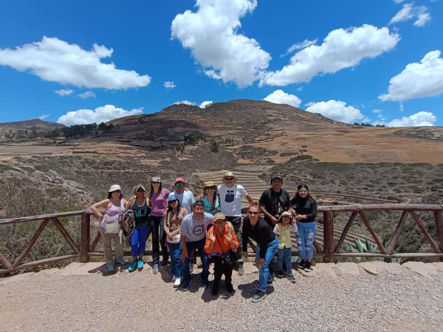 Sacred valley MorayMaras Chinchero Ollantaytambo pisaq 1 day - Buffet lunch in Urubamba