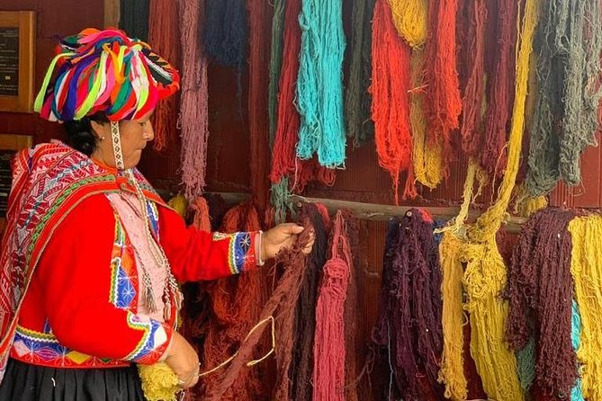 Sacred Valley Textile Workshop – Dyeing & Weaving in Cusco - Traditional Clothing, Music, and the Shop