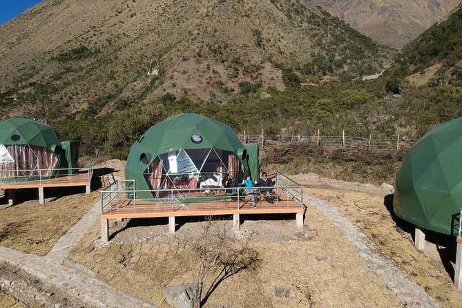 Salkantay Trek 3 Days to Machu Picchu by Glamping Sky Lodge Dome - Mollepata to Soraypampa, six hours among high peaks
