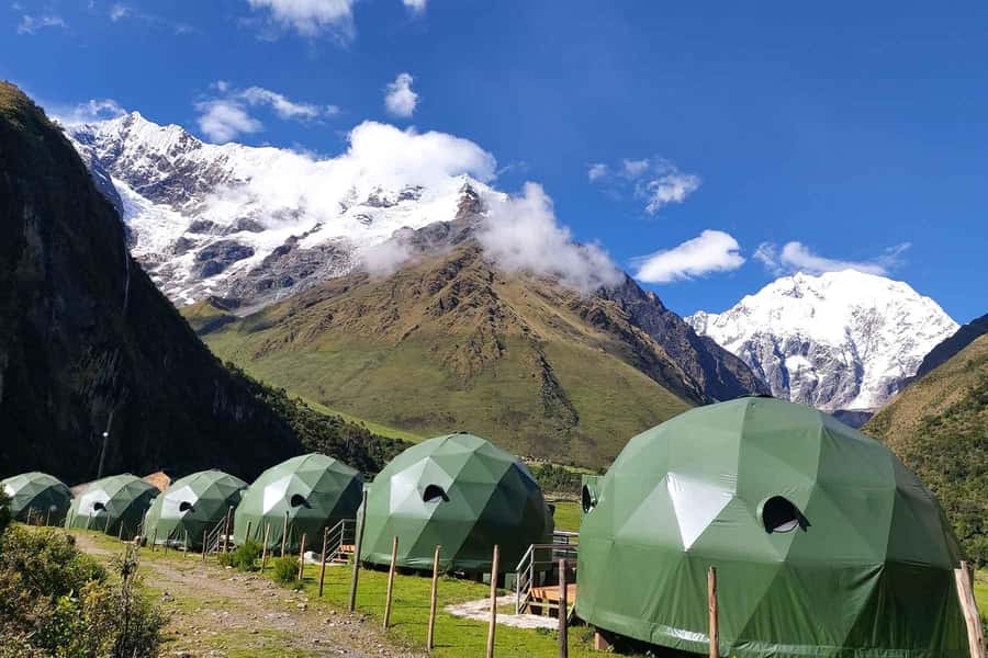 Salkantay Trek to Machu Picchu 5 Days with Sky Lodge Domes - Day 1: Cusco to Humantay Lake and Soraypampa