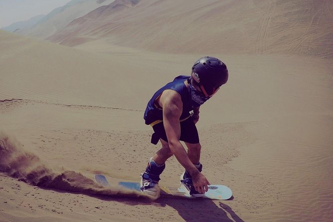Sandboarding Experience Lima Includes Boots, Bindings & Helment - Big dunes, fresh confidence, and a few hard-earned falls