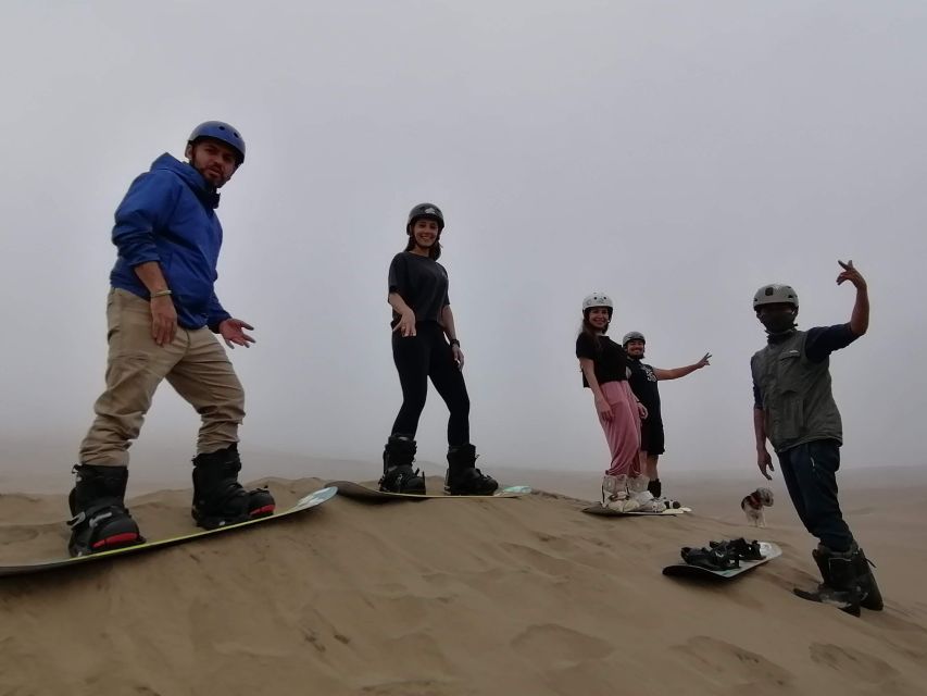 Sandbording in Lima - Lima and ocean views from the dunes