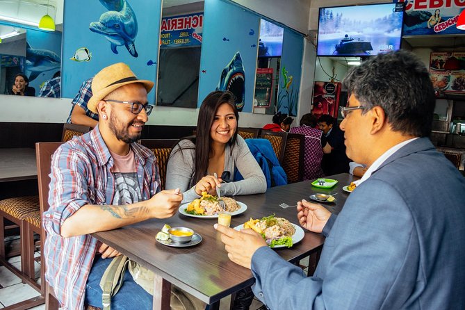The 10 Tastings of Cusco With Locals: Private Food Tour - San Pedro Market: juice, fruit, chocolate, and giant corn