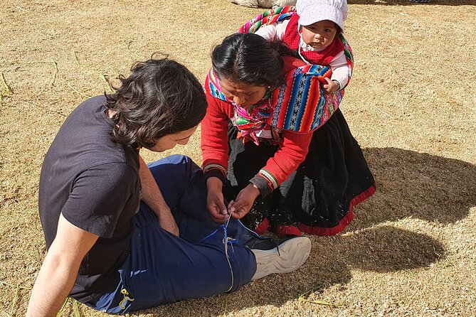 The Textile Workshop Experience in Cusco Region - Meeting the alpacas before touching the wool