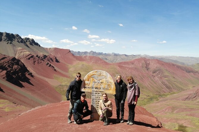 The Vinicunca Rainbow Mountain in a day from Cusco - The climb to 5,100 meters
