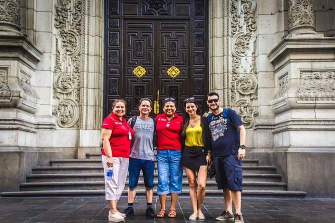 Top Attractions in Lima: Historic Center, Love Park & Catacombs - Huaca Pucllana from the outside