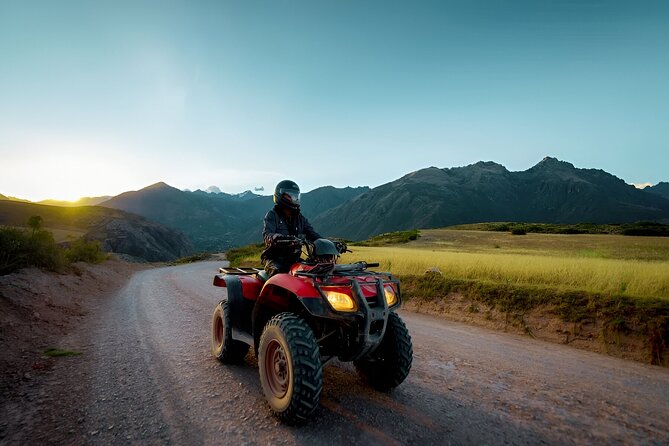 Tour Atvs Spiritual Maras Moray and Salineras - Getting started on the Honda ATVs