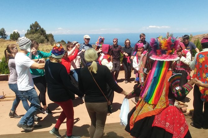 Uros and Taquile Islands on New and Comfortable SpeedBoat - Uros: walking on islands made from reeds