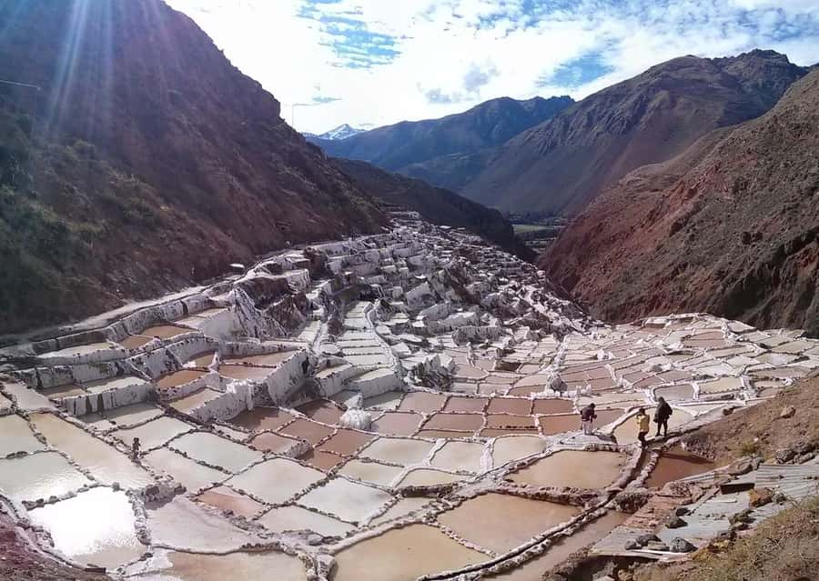Valle Sagrado:Chinchero, Moray, Maras, Ollantaytambo y Pisac - Chinchero: Inca foundations and a colonial church